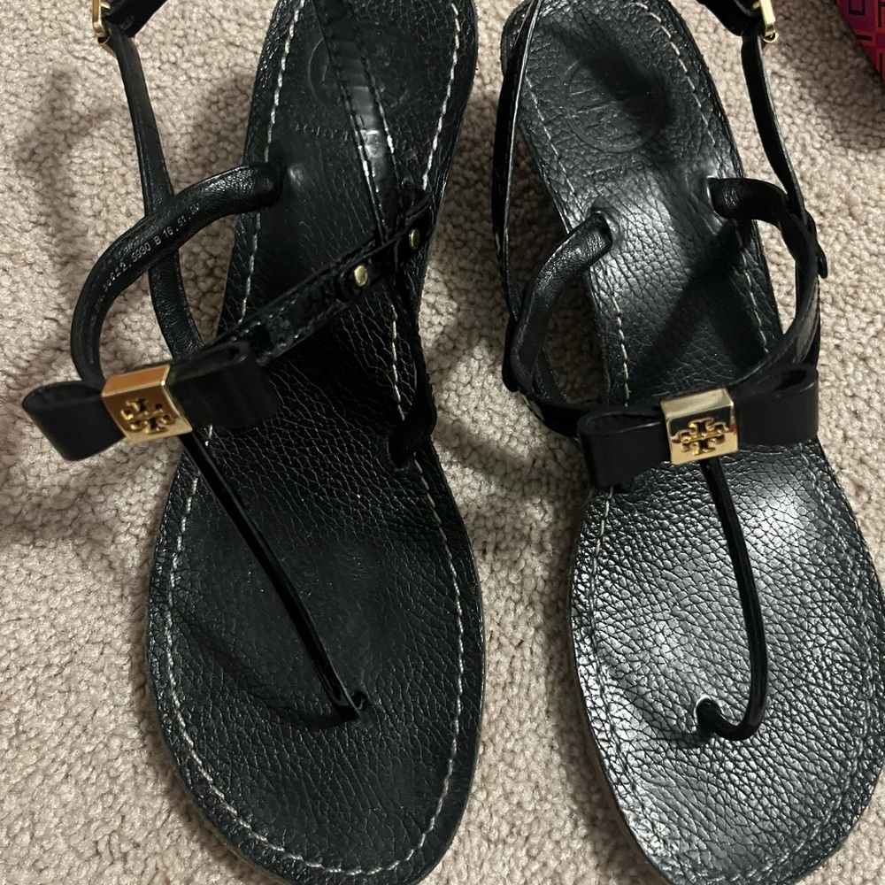 Tory Burch Black Sandals